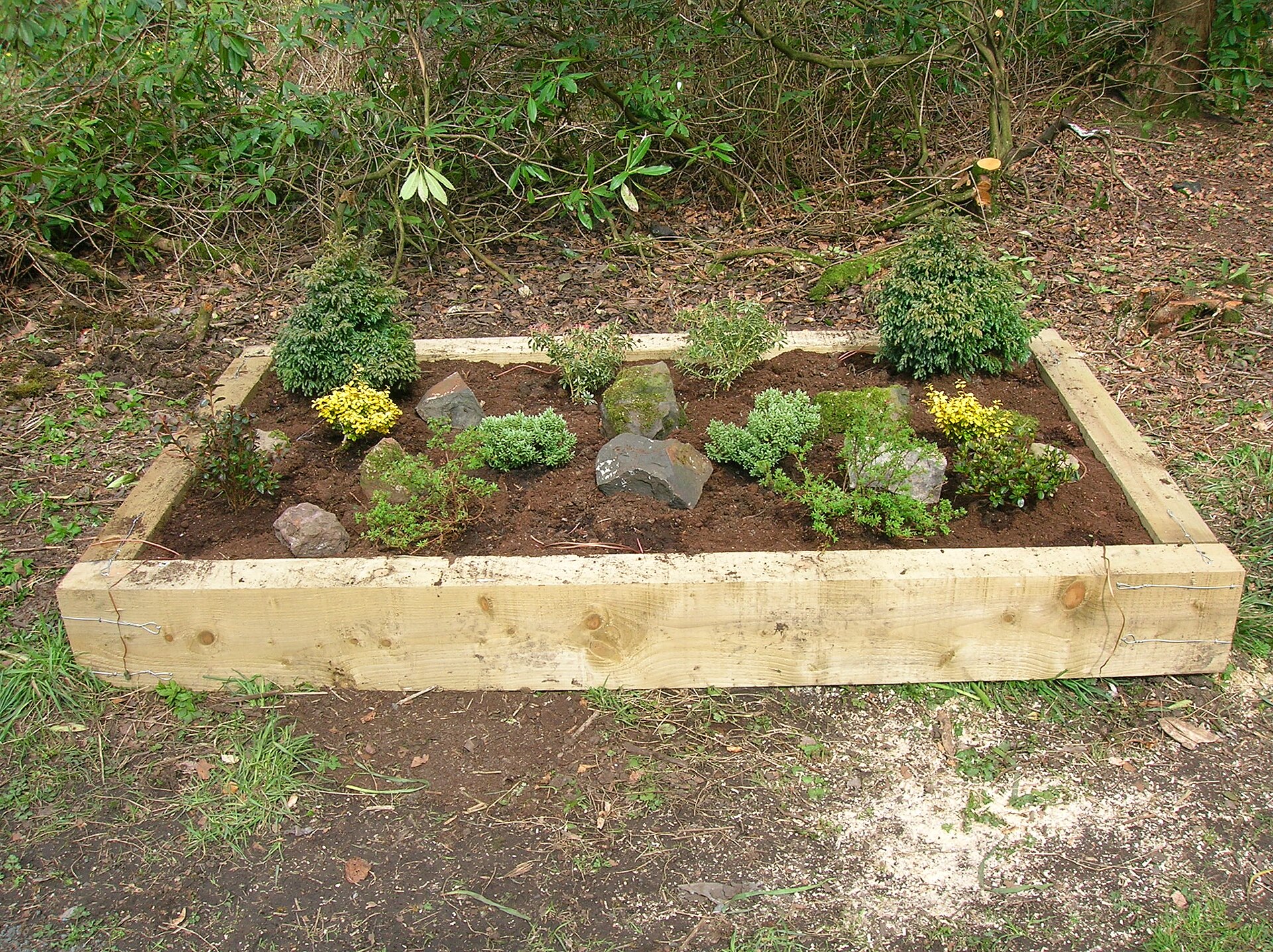 Raised Flower Bed at Spier's
