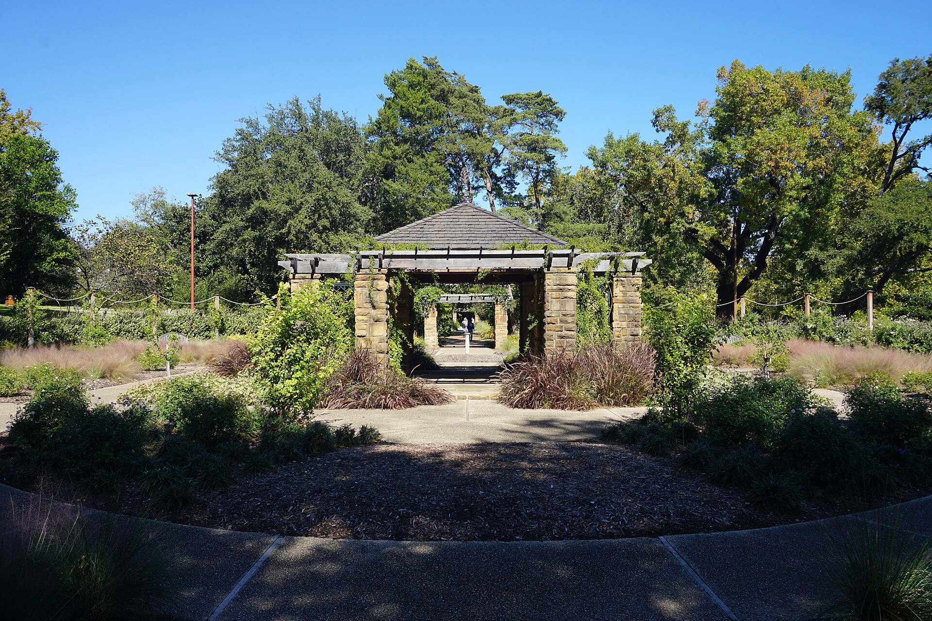 Fort Worth Botanic Garden October 2019 16 (Oval Rose Garden)